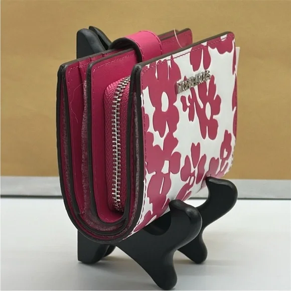 Michael Kors Pink Floral Wallet - Picture 5 of 14